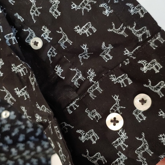 Rowm Men's Size Large Long Sleeve Buttondown - Picture 4 of 9